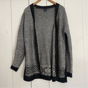Gap Cozy Soft Wool Blend Open Front Cardigan Size Small